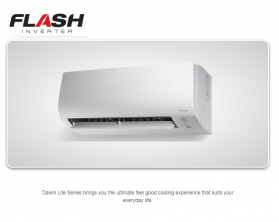DAIKIN FTKQ35UVM4 - 1.5PK R32 THAILAND FLASH INVERTER