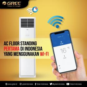 Gree AC Deluxe Floor Standing GVC-24STS STS Series 3PK 1Phase