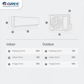 Gree GWC 12MOO5A 1,5 PK Standard