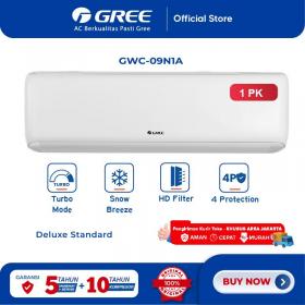 GREE AC DELUXE STANDARD N1A Series - 1PK - GWC-09N1/A - KOMPRESS