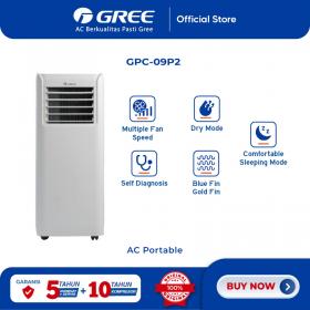 GREE AC Portable 1 PK - Air Purifier - Multiplen Speeds - Warna